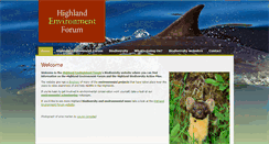 Desktop Screenshot of highlandbiodiversity.com